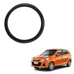 Enexoya Black Premium Leather Stichable Steering Cover for Maruti Suzuki Alto K10