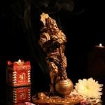 HEAVENBIRDS 3D Model of Bahubali Hanuman Ji Showpiece Figurine For Home Temple