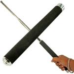 FlairFinds Retractable Telescopic Stick Portable Personal Defense Tool Baton Handheld Three-section Expansion Rod for Outdoor Survival Camping