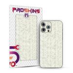 PROSKINS - Honeycomb White 3D Textured Mobile Back Skin/Sticker Only for OnePlus 5 (Pack of 1)