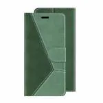 ClickCase Trendy Dual Shade Series For Nokia 5.3 Olive Green Faux Leather Mobile Wallet Flip Cover