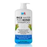 SPAWORLD Rice Water Bond Shampoo For Damage & Frizz Free Hair, Hair Fall, Sulphate Free [800ML]