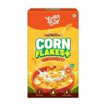 Yogabar Corn Flakes | Original and Healthier | Low Fat & Cholesterol | High Fibre | Deliciously Crunchy | All Natural CornFlakes | Breakfast Cereal 250g
