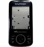 Imbi Black Plastic Full Panel For Sony Ericsson W100I Spiro