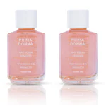 Prima Donna Nail Polish Remover w/ Vitamin E, Almond Oil, Pack of 2 (60 ml), Acetone-free