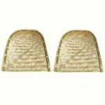 Raj Furniture Plain Bamboo Soop/Sup/Muram/Moram for Chhath Puja and Kitchen (Pack of 2)