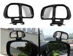Carfrill Plastic Convex Parking Blind Spot Mirror With 360 Degree Rear View (Pack Of 2)