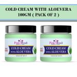 Pink Root Aloe Vera Cold Cream 100 g (Pack of 2)