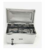 BOS Medicare Surgical Steel Electric Instrument Sterilizer 10x6x4 Inch (8 inch)