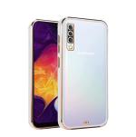 MAMANI Samsung Galaxy A70 White TPU and Plastic Shock Proof and Dual Protection Back Case Cover 7.5 x 1 x 16 cm