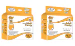 BON BON Premium Small Adult Diapers Pant Style (S-M- 19-42 INCH) Pull Up Diapers SM 20 PCS With Soft Ultra Leak Guard and Anti-Bacterial Absorbent Core (S-M Pack of 2)