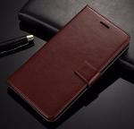 EXCLESIOR Asus ZenFone 3 Deluxe ZS570KL (5.7 Inch) Brown Shockproof, Kickstand, Card Slot, Leather Wallet Flip Case Cover