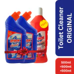 Efinor Orginal Disinfectant Toilet Cleaner 500ml (Buy 2 Get 1 Efinor Bathroom Cleaner Free)