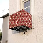 The Furnishing Tree Window ac Cover 1.5 ton Waterproof and dustproof PVC Packed Pattern Multicolor