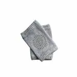 Safe-o-kid Crawling Baby, Toddler, Infant Anti-Slip Elbow And Knee Pads/Guards-Grey Pack of 1