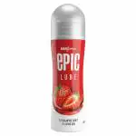Manforce Epic Lube Strawberry Flavoured (Lubrication Gel For Men & Women) Water-Based Gel 60ml x 5