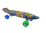 Jaspo Multicolor Cruiser Retro And Magneto Penny Board 22 X 5.5 inch,12 yrs