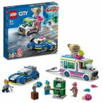 Jaiman Toys LEGO City Ice Cream Van Police Chase 60314 Building Kit (317 Pieces)