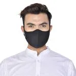ADVIND HEALTHCARE MILITARY GRADE MASK Smog Guard N99 Mask Without Valve (Large, Black)
