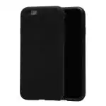 LIRAMARK Liquid Silicone Soft Back Cover Case for Apple iPhone 6 / 6S (Black)