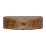 ARTISAN FURNITURE Wall Mounted Rounded Bedside 40x 31x 11 cm