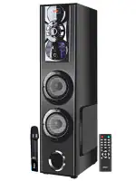 Foxin Gladiator 6400 Powerful Bass Multimedia Home Theatre Speaker with Subwoofer, Bluetooth V5.0 and AUX - 60 W