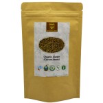 SPICEPLANET Organic Ajwain Seeds ( Carom Seeds ) 100 gm Resealable Pack