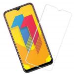 Hobbytronics Micromax In 1b Transparent Scratch Resistant, Anti Fingerprint with Bubble Proof Tempered Glass Screen Protector (18 x 10 x 1.5 cm) pack of 2