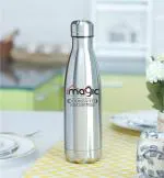 Magic Stainless Steel Insulated 24 Hours Hot or Cold Bottle Flask, 1000 ml, Silver