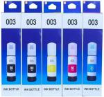 PACKWIN Ink Cartridge Ink 003 Ink Set + Black Ink Bottle