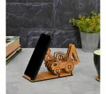 Future Works JCB Mobile Stand and mobile holder for table compatible with all mobile phones samsung apple iphone oneplus also mobile charger stand Dual Mode Portrait / Landscape with Charging Cable Slot