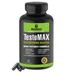 GREENDORSE TestoMAX Testosterone Booster with Tongkat Ali, Ashwagandha, Horny Goatweed, Tribulus Terristris, Mucuna pruriens, Panax Ginseng & Pine Bark Extract, 3rd Party Lab Tested Powerful Supplement for Men - 60 Veg Capsules