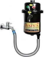 Bajya Portable Grey Instant Water Geyser, 1 L