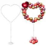 My Party Suppliers Heart Shaped Theme Balloon Stand