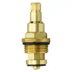 New Ware Jaguar Tap Spindle (15mm) - Inner Cartridge for Jaguar Continental Type Models, Faucet Valve for Hot and Cold Bathroom Kitchen Tap, Water Tap Spares and Accessories Parts