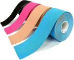 Comfortinglives Assorted Colour Waterproof Breathable Cotton Kinesiology Tape For Physiotherapy