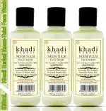 Khadi Herbal Neem Tulsi For Rejuvenating Effect (Pack Of-3) Face Wash