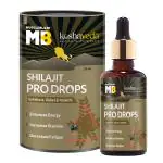 Koshaveda Shilajit Pro Drops by MuscleBlaze, Shilajit Original with Gokshura, Vidari & Mulethi, for Energy & Stamina, 30 ml