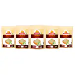 Ghotaram Dry Green Mango Powder|Khatai or Khata powder/Kachi Keri Powder/Aam Churn|Amchur Powder/Dry Mango Powder/Amchoor Powder/Aamchur Powder/Maanga Thool/Maanga Podi-80Gx5Pk