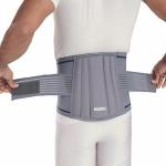 CLINICA CARE Cotton Lumbo Sacral Belt With Double Strapping, Back Support For Back Pain Lumbar Spine, Lumber Support Belt For Pain Relief, Back Brace For Men And Women - M