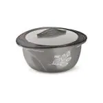 Flair Delight Insulated Inner Steel Casserole 2500 ML Gray Color