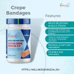Wellness Surgical Crepe Bandage 10cmx4meter