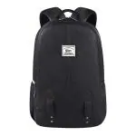 Gear Black Faux Leather Laptop Backpack