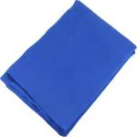 DOKCHAN Pure Cotton Blue Color Altar Pooja Cloth For Pooja (Size - 1.25 Meter) (Pack of 2)