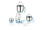 Preethi Blueberry MG-209 750W, 3 Jar Mixer Grinder, Blue & White