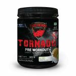 Red Horn Tornado Pre Workout Supplement Powder |60 servings, Kiwi (420g)| Beta Alanine, Taurine, Citrulline & Organic Caffeine for Energy, Focus, Performance, Strength & Stamina