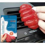 HOTKEI Rose Scented Multipurpose Car Interior Ac Vent Keyboard Laptop Dust Cleaning Cleaner Kit Slime Gel Jelly for Car Dashboard Keyboard Computer Electronics Gadgets (100 gm)