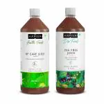 Kapiva Dia Free Juice, 1L | Clinically Proven Diabetes Care | Amla, Karela, Jamun, Guduchi & 7 More + BP Care Juice| Ayurvedic Combo for Diabetes and BP| (2L)+ BP Care Juice | Ayurvedic Combo for Diabetes and BP | (2L)