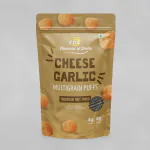 FOI Flavours of India Multi grain- Cheese garlic puffs (Pack of 4)