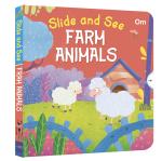 Slide and See Board Book : Farm Animals - Kirti M Pathak - Board Book - 10 Pages
